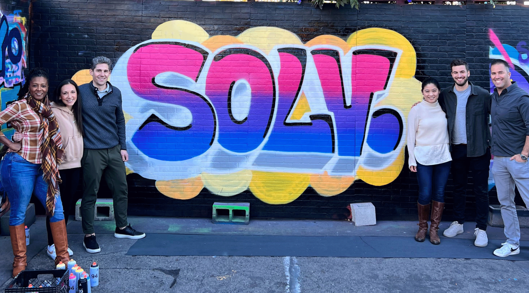 solv graffiti wall